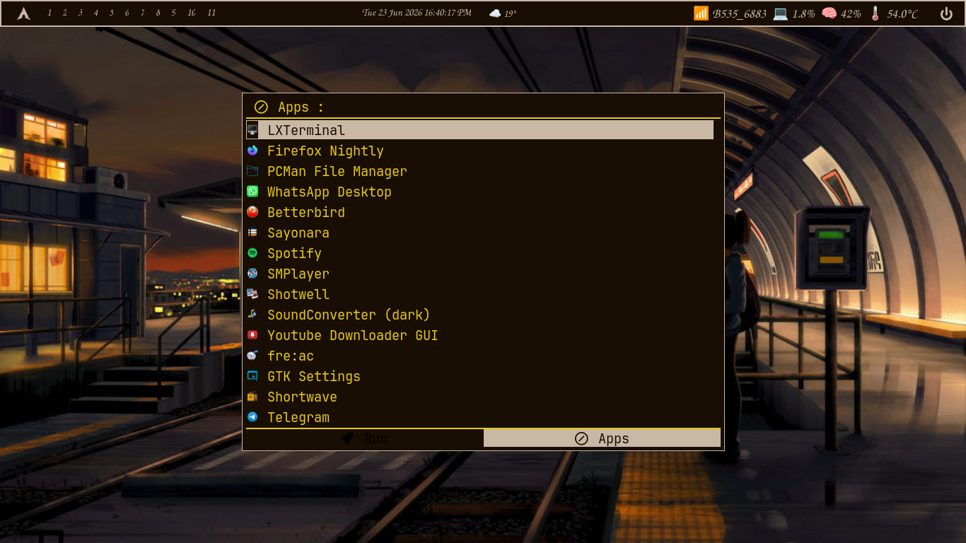 Awesome WM Screenshot