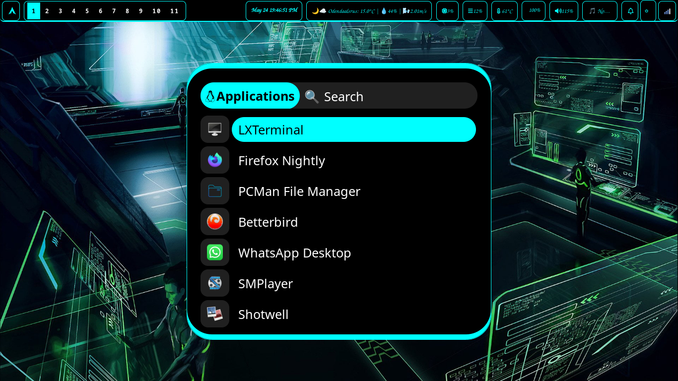 Qtile Showcase